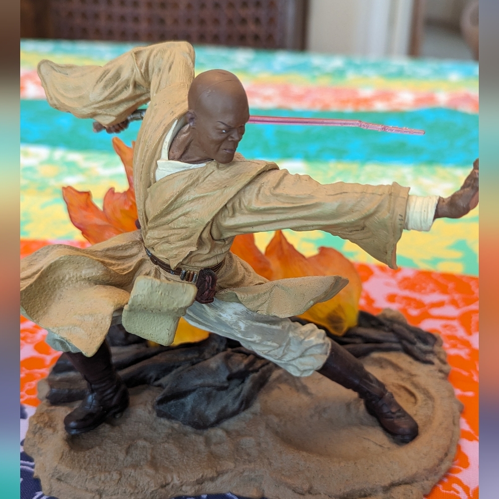 Star Wars Mace Windu figure.